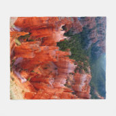 Bryce Canyon National Park Fleece Blanket (Voorkant (Horizontaal))