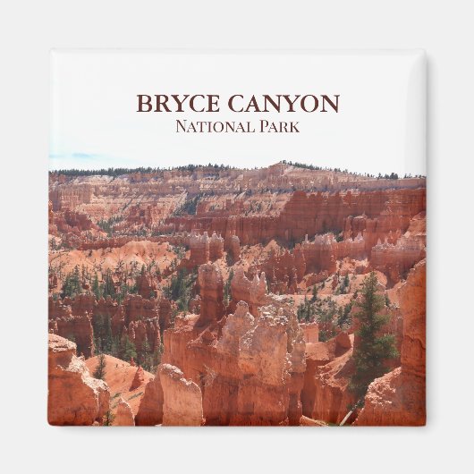 Bryce Canyon National Park Magnet Magneet (Voorkant)