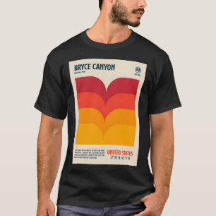 Bryce Canyon National Park Reiskunst T-shirt