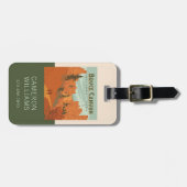 Bryce Canyon National Park Rock Formations Bagagelabel (Voorkant horizontaal)