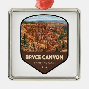 Bryce Canyon National Park Schild Metalen Ornament