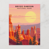 Bryce Canyon National Park Sunset Verenigde Staten Briefkaart (Voorkant)