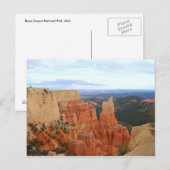 Bryce Canyon National Park, Utah, Briefkaart (Voorkant / Achterkant)