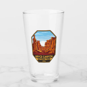 Bryce Canyon National Park Utah Emblem Glas