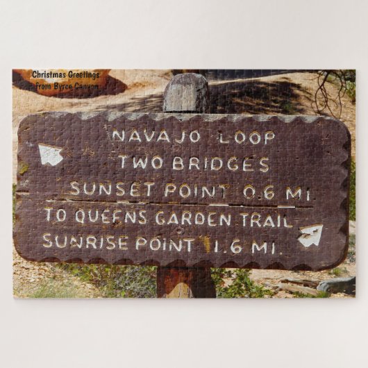 Bryce Canyon National Park Utah. Jigsaw Puzzle (Horizontal)