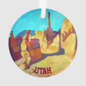Bryce Canyon National Park, Utah Ornament (achterkant)