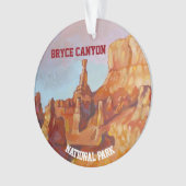 Bryce Canyon National Park, Utah Ornament (voorkant)
