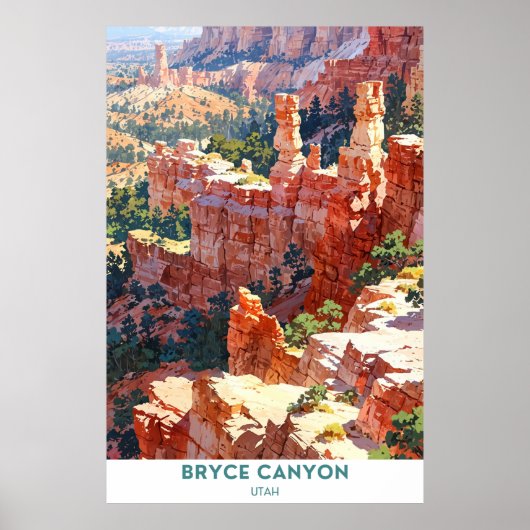 Bryce Canyon National Park, Utah Poster (Voorkant)