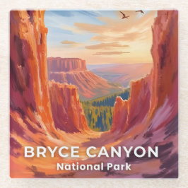 Bryce Canyon National Park | Utah Travel Glazen Onderzetter