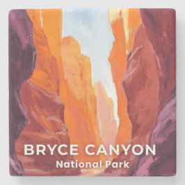 Bryce Canyon National Park | Utah Travel Stenen Onderzetter
