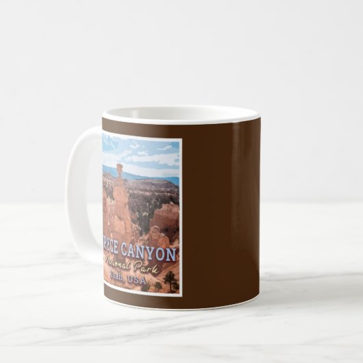 BRYCE CANYON NATIONAL PARK - UTAH USA KOFFIEMOK (Voorkant links)