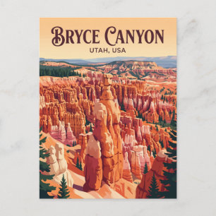 Bryce Canyon National Park VS Briefkaart