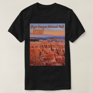 Bryce Canyon Nat'l Park Desert Sunset Photo T-shirt