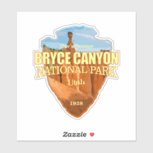 Bryce Canyon NP (pijlpunt) Sticker