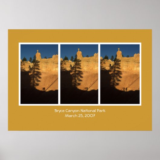 Bryce Canyon Sunrise Poster (Voorkant)