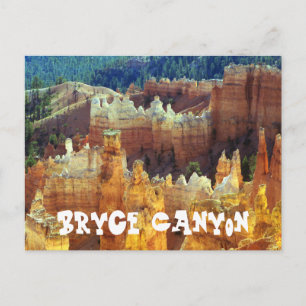 Bryce Canyon Travel Briefkaart