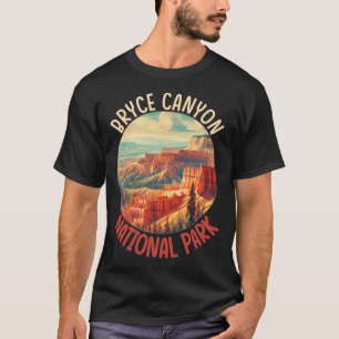 Bryce Canyon Us Staat-utah Vintage Nationale Parke T-shirt