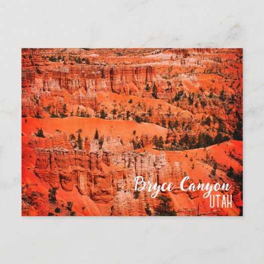 Bryce Canyon, Ut Briefkaart (Voorkant)