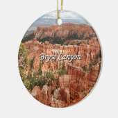 Bryce Canyon, Utah 20 (ondertitel) Keramisch Ornament (Links)