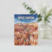 Bryce Canyon Utah Briefkaart (Staand voorkant)