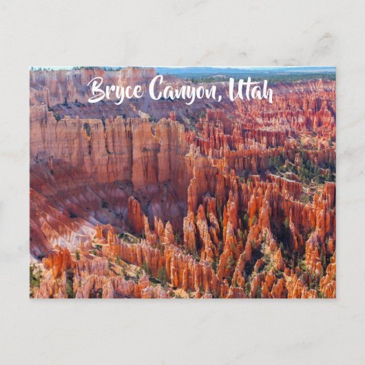 Bryce Canyon Utah Hoodos Briefkaart (Voorkant)