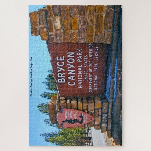 Bryce Canyon Utah Jigsaw Puzzle (Vertical)