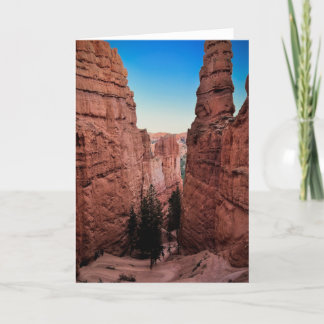 Bryce Canyon, Utah-kaart Kaart