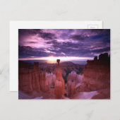 Bryce Canyon Utah National Park Thors Hammer Plain Briefkaart (Voorkant / Achterkant)