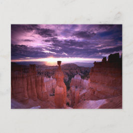 Bryce Canyon Utah National Park Thors Hammer Plain Briefkaart