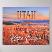 Bryce Canyon Utah Poster (Voorkant)