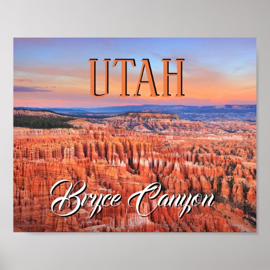 Bryce Canyon Utah Poster (Voorkant)