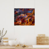 Bryce Canyon, Utah, Verenigde Staten 2 Poster (Keuken)