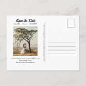 Bryce Canyon Wedding Enregistrer la date Carte pos (Dos)