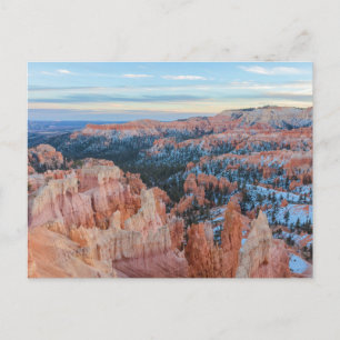 Bryce Canyon Winterlandschap Briefkaart