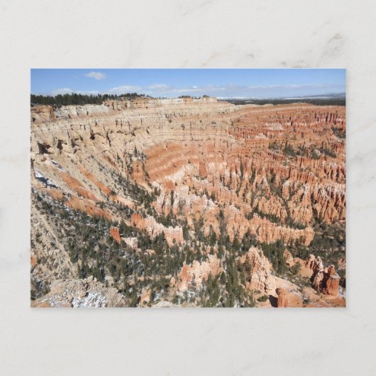 Bryce Point in Bryce Canyon National Park Briefkaart (Voorkant)