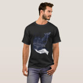 Bryde's Whale Galaxy T-shirt (Voorkant volledig)