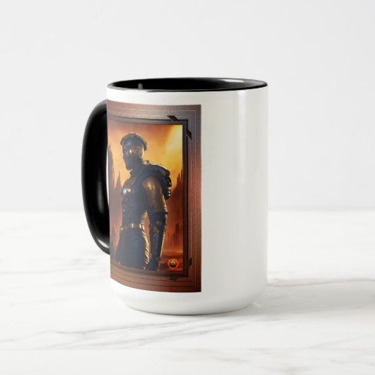 Brygdon van het Vijfde Keizerrijk door Xzendor7 Mok (Voorkant links)