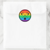 bryn gwlad pride Button Ronde Sticker (Tas)