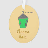 Bryn Mawr Lantern Green Anassa Kata Gold (devant)