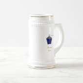 Bryn Mawr Lantern in Dark Blue Anassa Kata Bierpul (Voorkant rechts)