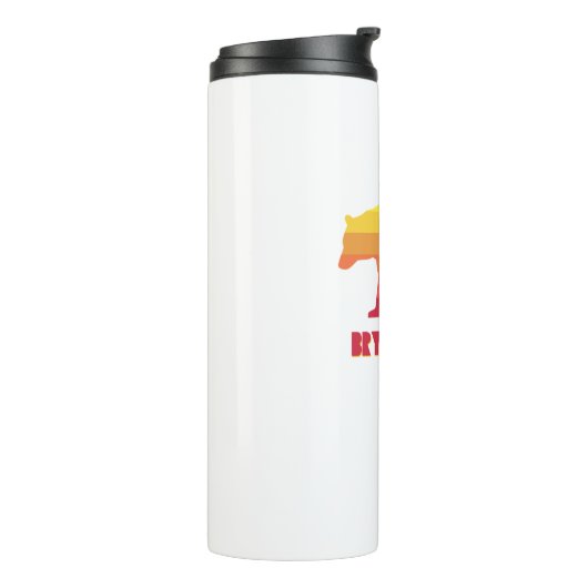 Bryson City North Carolina Rainbow Beer Thermosbeker (Gedraaid links)