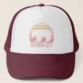 Bryson City North Carolina Retro Beer Trucker Pet (Voorkant)