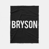 Bryson - Cool New Funny Name Fan Gift Tee  Fleece Deken (Voorkant)