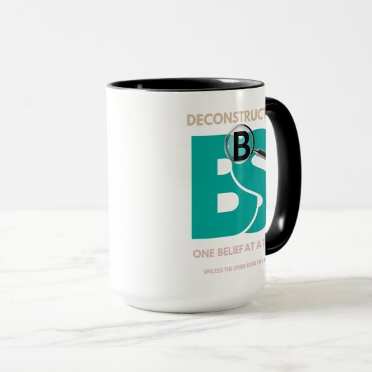 BS Mug - Belief System Breakdown Edition (Devant droit)