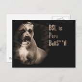 BSL est une carte postale BS (Devant / Derrière)