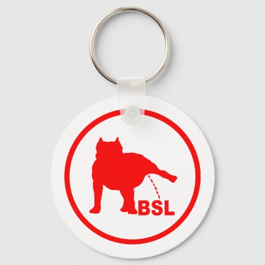 BSL PITBULL SLEUTELHANGER (Voorkant)