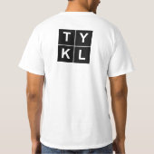 BSL TYKL t shirt wit (Achterkant)