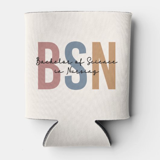 BSN Bachelor of Science in Nursing Afstuderen Blikjeskoeler (Voorkant)