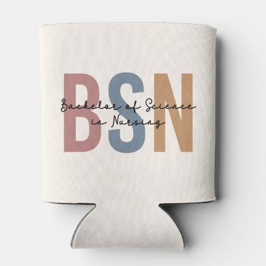 BSN Bachelor of Science in Nursing Afstuderen Blikjeskoeler (Achterkant)