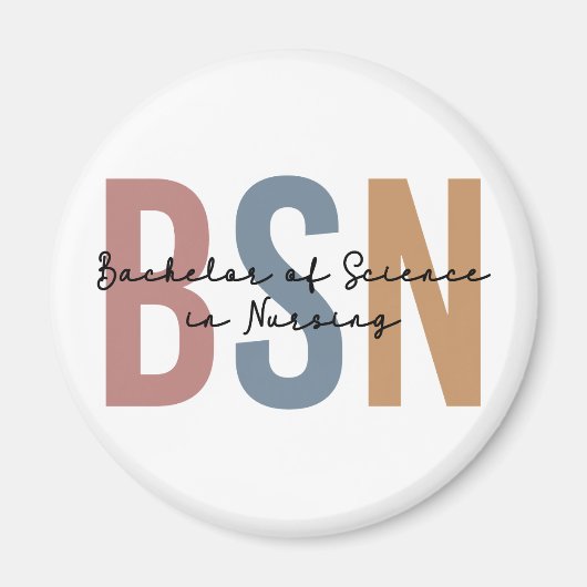 BSN Bachelor of Science in Nursing Afstuderen Magneet (Voorkant)